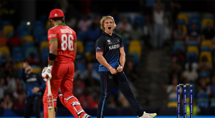 নাটকীয়তার ম্যাচে নামিবিয়ার বিশ্বরেকর্ড